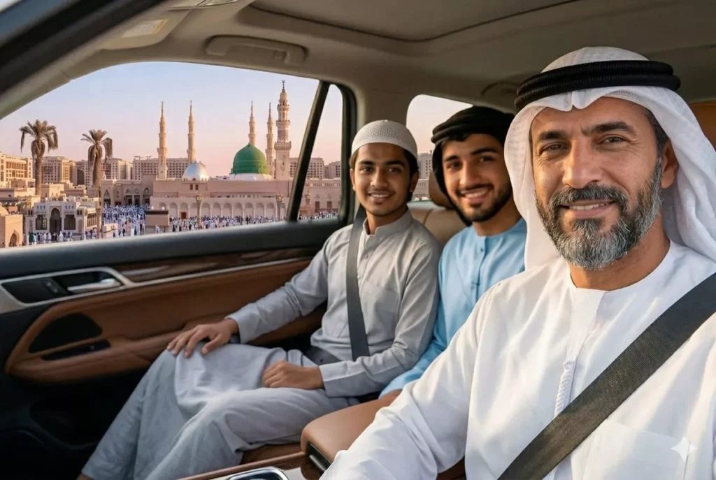 Umrah taxi service in Madinah